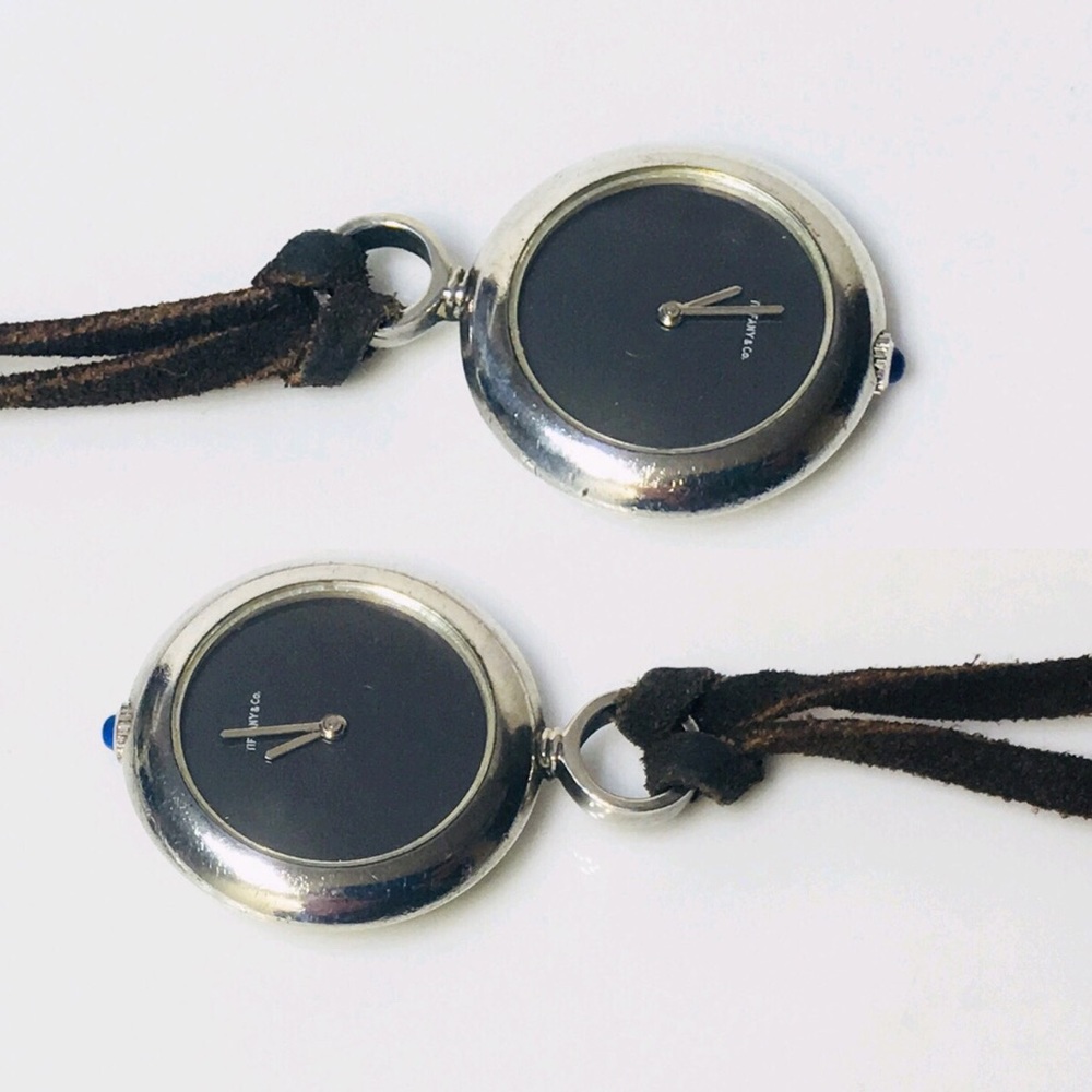 Tiffany & Co. Sterling Silver Pendant Watch - Picture 2 of 7